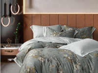 Постельное белье из тенсела люкс ASABELLA Аромат весны 50х70 (2шт) и 70х70 (2шт) евро