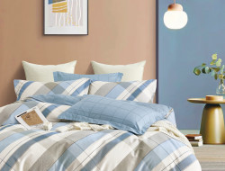 Постельное белье из твил-сатина TANGO утренняя прохлада 50х70 (2шт) 1,5-спальное