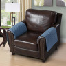 Накидка на подлокотники из микрофибры TANGO SOFA светло-синяя 50x70 (1шт)