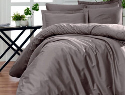 Постельное белье из сатина KARVEN N026 SNAZZY MINK 50х70 (2шт), 70х70 (2шт) семейное