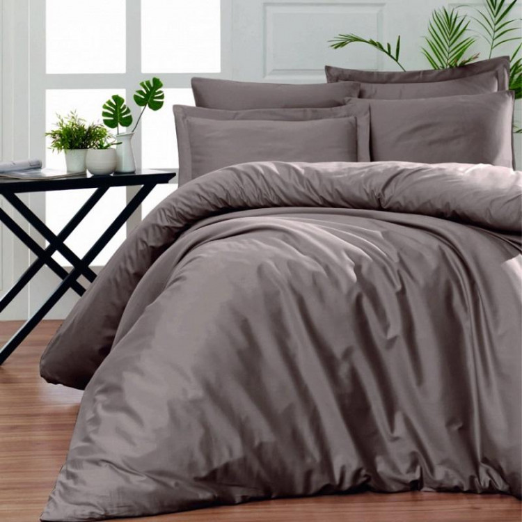 Постельное белье из сатина KARVEN N026 SNAZZY MINK 50х70 (2шт), 70х70 (2шт) семейное