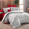 Постельное белье из фланели SAREV FANCY N296 FREDDY V1-GRI 50х70 (2шт), 70х70 (2шт) семейное