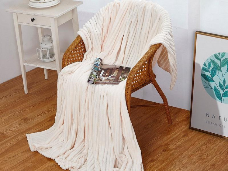 Плед из велсофта АЛЬВИТЕК SOFT PLUSH ORRIZONTE 002 150х200