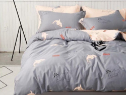 Постельное белье двухстороннее из твил-сатина SAILID BP-107-2 2-спальное