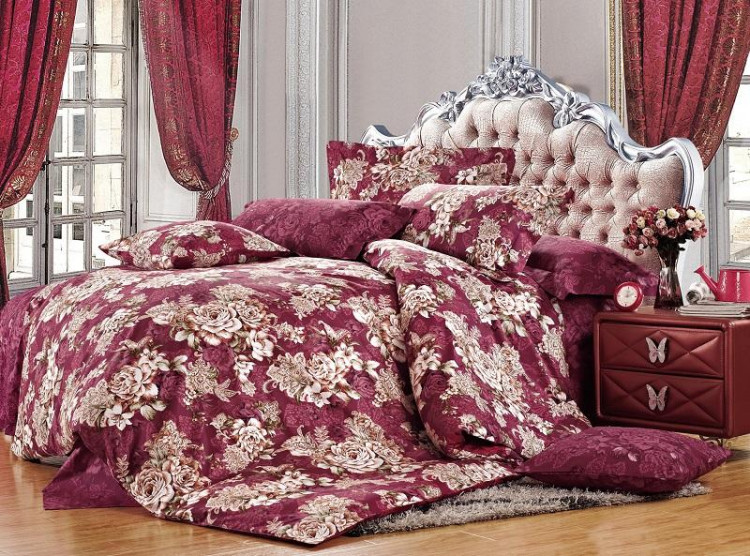 Постельное белье двухстороннее из твила TANGO TPIG-1706 50х70 (2шт), 70х70 (2шт) евро