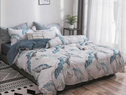 Постельное белье из микросатина TANGO DREAM FLY DF-333 50х70 (1шт), 70х70 (1шт) 1,5-спальное