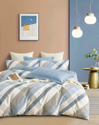 Постельное белье из твил-сатина TANGO утренняя прохлада 70х70 (2шт) 1,5-спальное