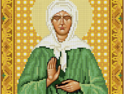 Кристальная (алмазная) мозаика ФРЕЯ ALVR-146 Икона Святой Блаженной Матроны Московской