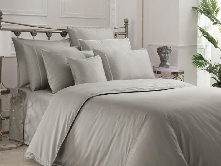 Постельное белье из сатина де люкс SAREV N076 SARTORIA V7-BEJ 50х70 (4шт) евро