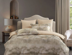 Постельное белье из фланели ASABELLA Дзен 50х70 (2шт) и 70х70 (2шт) евро