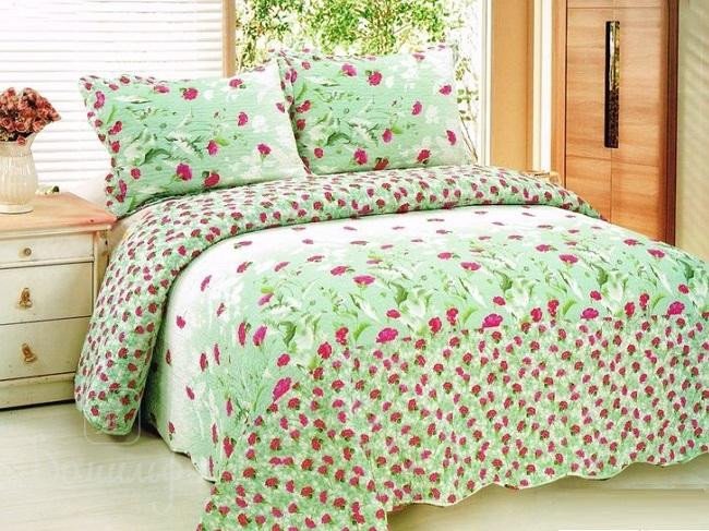 Покрывало с наволочками хлопковое TANGO PATCHWORK CHH-07 230х250