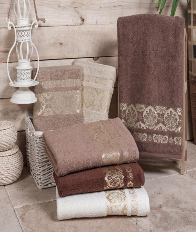 Набор полотенец махровых хлопковых KARVEN H2057 SIRMA SOFT 50х90 (6шт)