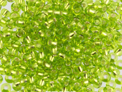 Бисер PRECIOSA (Чехия) круглый 5 10/0 2.3 мм 500 гр 57220 (Ф163) салатовый
