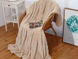 Плед из велсофта АЛЬВИТЕК SOFT PLUSH ORRIZONTE 001 180х200