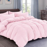 Постельное белье из жатого микросатина АЛЬВИТЕК FLUPPY SLEEP-009 розовое 70х70 (2шт) 2-спальное