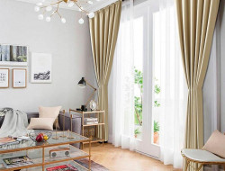 Комплект штор из рогожки TANGO NATURE N-02 150х272 (2шт)