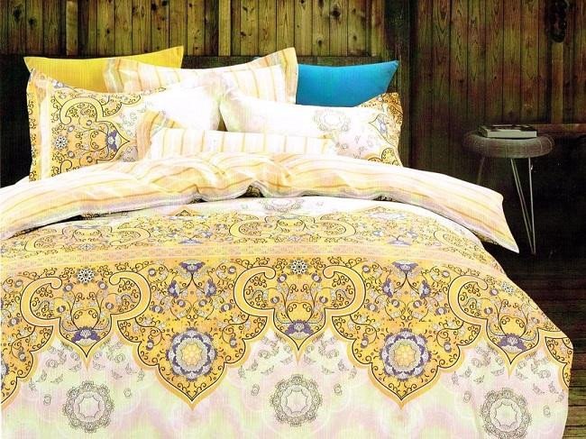 Постельное белье двухстороннее из твила TANGO TPIG-738 50х70 (2шт) семейное