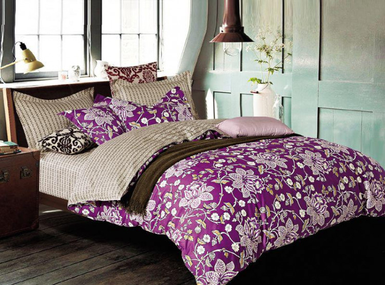 Постельное белье двухстороннее из твила TANGO TPIG-316 50х70 (2шт), 70х70 (2шт) евро