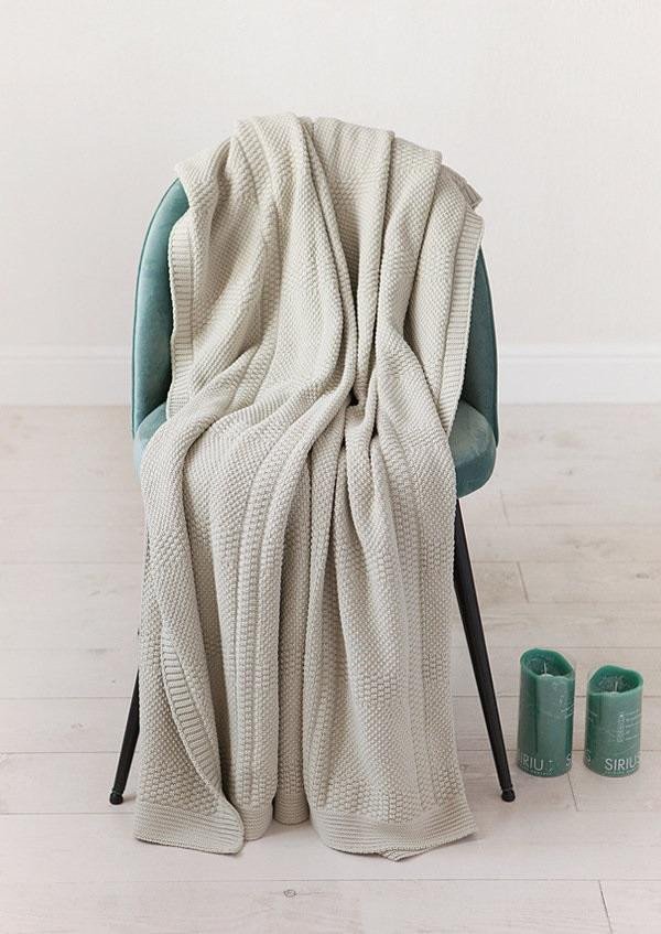 Плед LUXBERRY LUX 49 оливковый 150х200