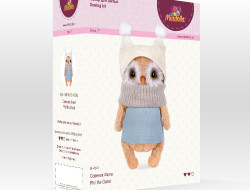 Набор для изготовления игрушки Miadolla BI-0243 Совенок Филя