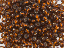 Бисер PRECIOSA (Чехия) круглый 6 10/0 2.3 мм 500 гр 17110 (Ф195) темно-янтарный