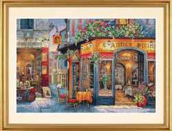 Набор для вышивания DIMENSIONS 35224 Европейское бистро 40x27 см