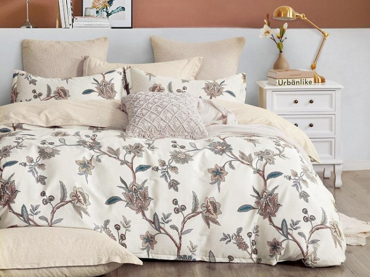 Постельное белье из премиального сатина SL ПРИМА 10835 семейное