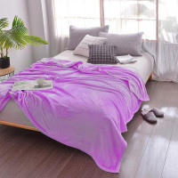 Плед однотонный из микрофибры TANGO ALLEGRIA AL-13 розовый 200х220