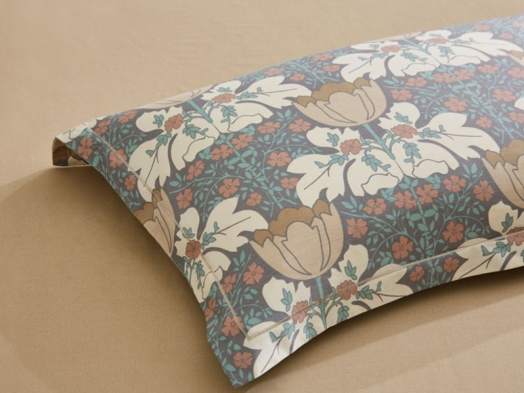 Простыня из сатина с наволочками 50х70 (2шт) ASABELLA 1880-3PS 180х245