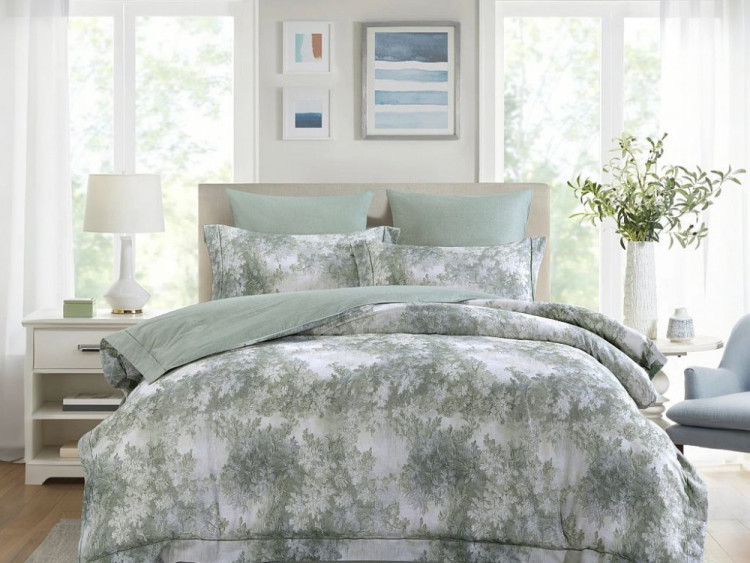 Постельное белье из фланели ASABELLA Бисквит 50х70 (2шт) и 70х70 (2шт) семейное