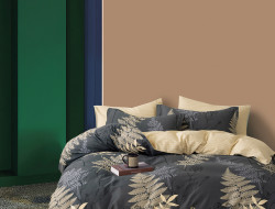 Постельное белье из твил-сатина TANGO савой 50х70 (2шт) 1,5-спальное