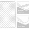 Наматрасник стеганый GERMAN GRASS MATTRESS 95C GRASS 90х200
