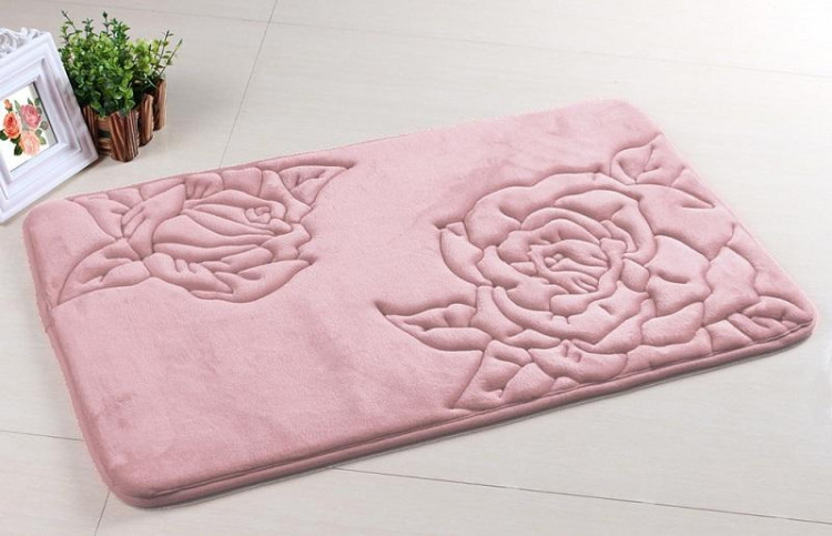 Коврик из микрофибры TANGO LZ-01 ROSE 50х80