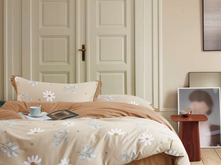 Постельное белье из сатина ASABELLA 1930-6 50х70 (2шт) и 70х70 (2шт) евро
