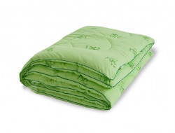 Одеяло из бамбука в хлопке стеганое Легкие Сны БАМБУК 140х205 теплое