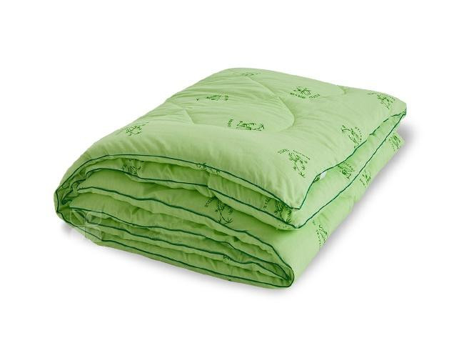 Одеяло из бамбука в хлопке стеганое Легкие Сны БАМБУК 140х205 теплое