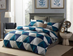 Постельное белье из печатного сатина SAILID B-224-3 евро