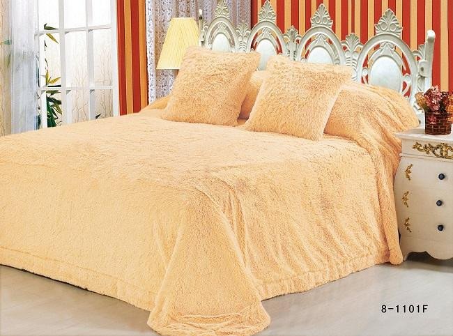 Покрывало из искусственного меха CLORIS КУЭЛЬДО персик 220х240