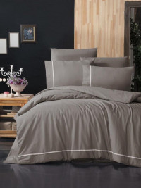 Постельное белье из DELUXE ранфорса KARVEN N028 ALISA MINK 50х70 (2шт) 1,5-спальное