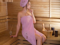 Набор женский для ванной и сауны KARNA ARVEN розовый