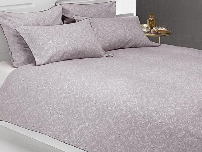 Постельное белье BOVI 05620 MEDALION серый жемчуг 1,5-спальное