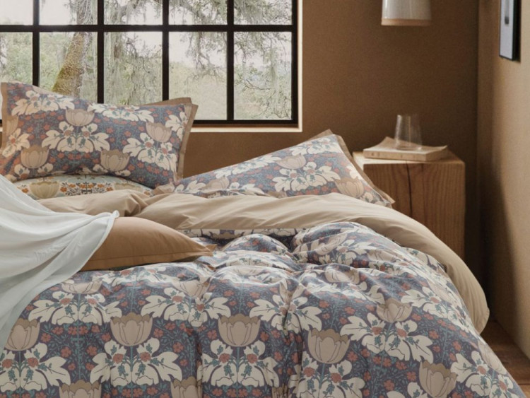 Постельное белье из сатина ASABELLA 1880-7 50х70 (2шт) и 70х70 (2шт) семейное