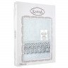 Скатерть жаккардовая с гипюром KARNA KDK бежевая 140x180