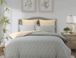 Постельное белье из фланели ASABELLA Диагональ 50х70 (2шт) и 70х70 (2шт) евро