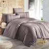 Постельное белье из DELUXE ранфорса KARVEN N028 GALA LEYLAK 50х70 (2шт) 1,5-спальное