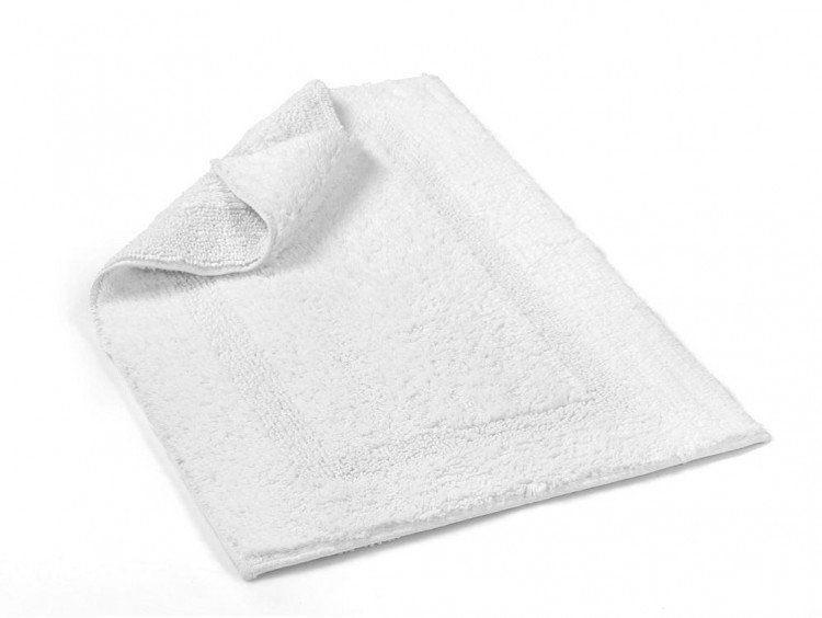 Коврик двусторонний хлопковый CASUAL AVENUE NEW CASTLE white 75х140