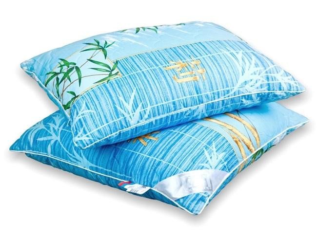 Подушка стеганая АЛЬВИТЕК БАМБУК-НАНО мультиколор 68х68С