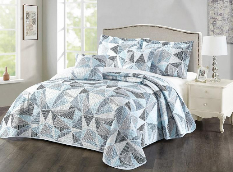 Покрывало с наволочками тонкое из полисатина TANGO LAFAYETTE MF-55 240х260