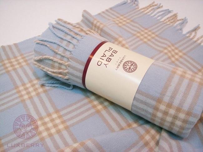 Плед LUXBERRY LUX 1 голубой 75х100