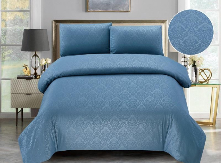 Постельное белье из жаккардового микросатина TANGO CROWN TCR-05 50х70 (2шт) евро